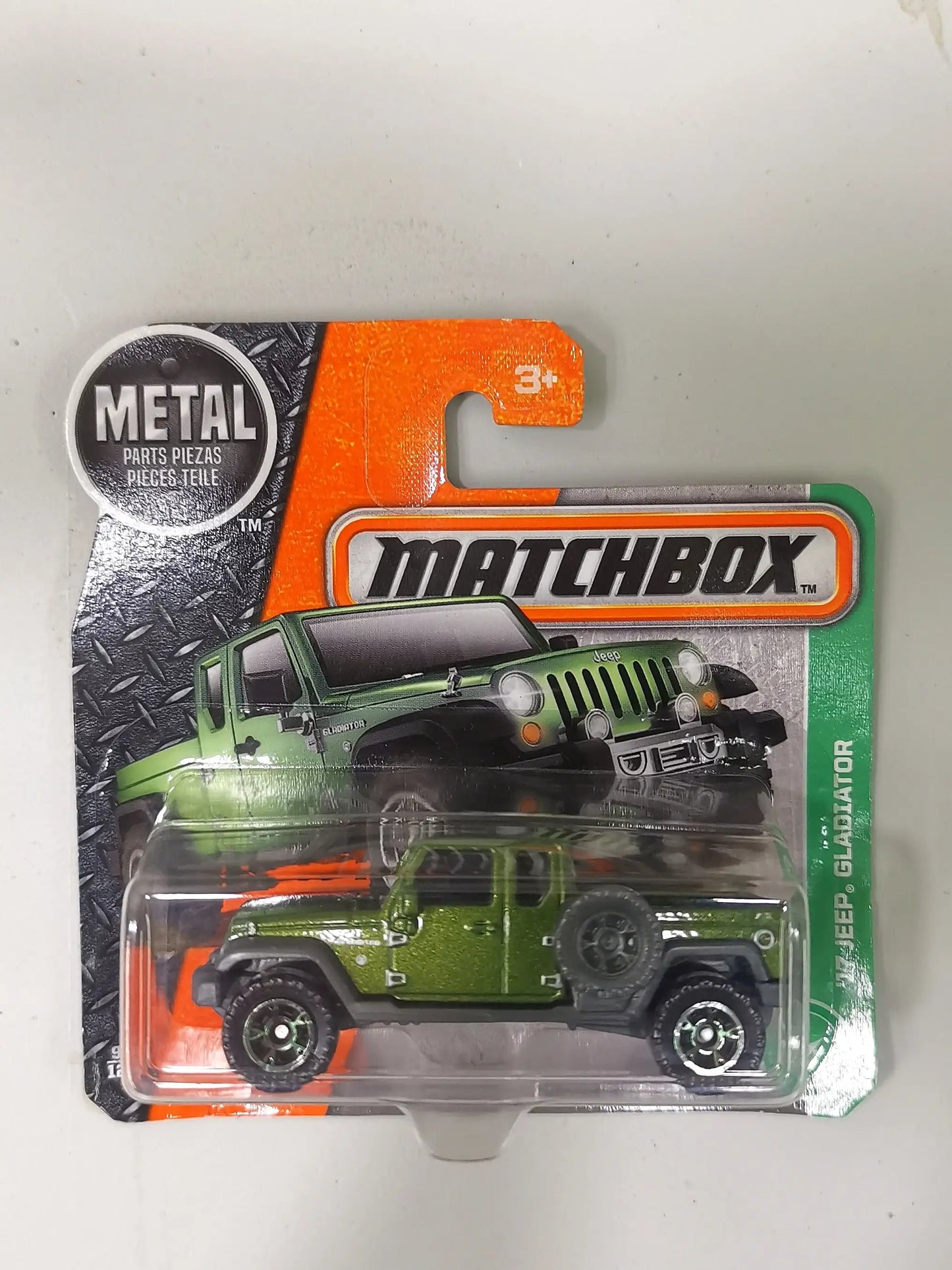 Matchbox 17' Jeep Gladitor Short Card