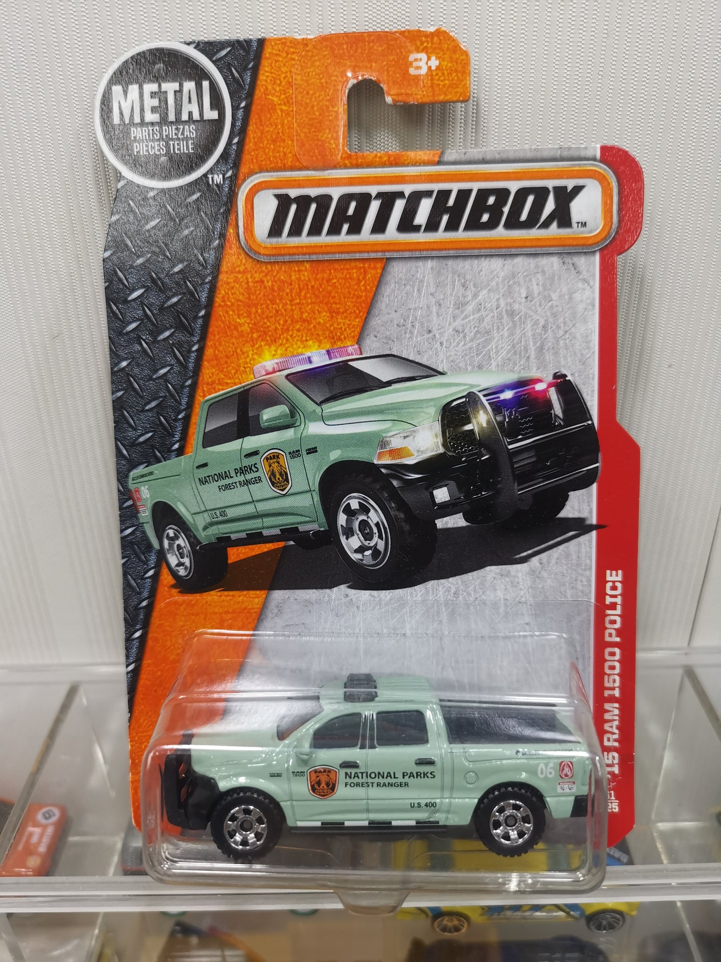 Matchbox 15' RAM 1500 Police