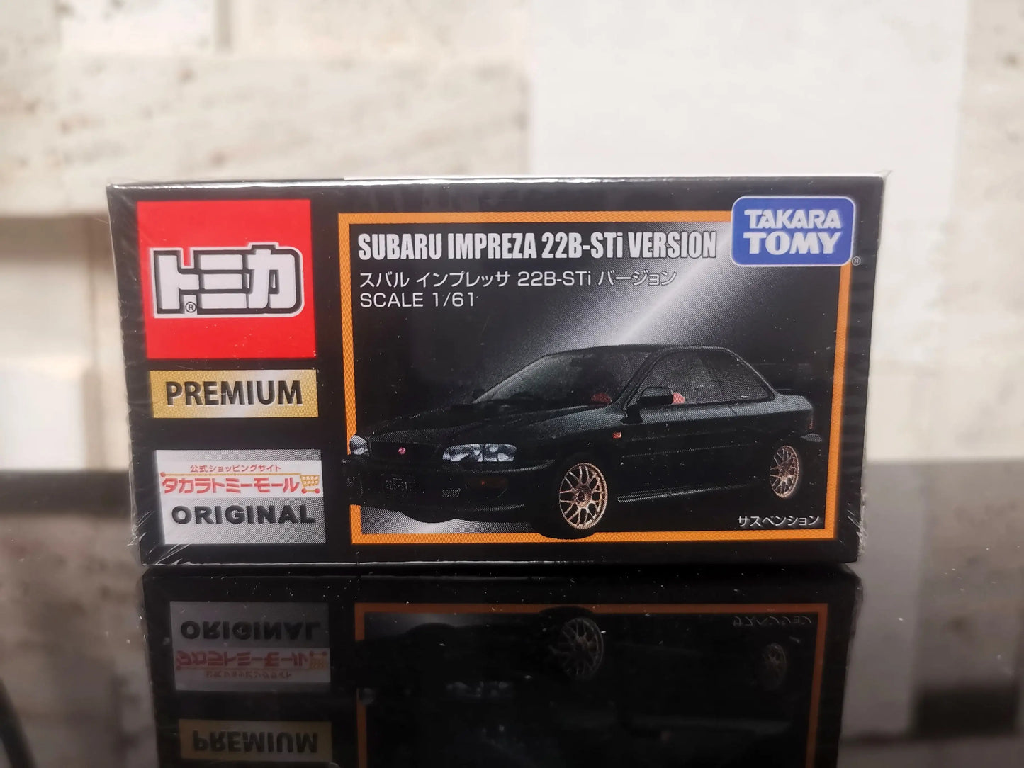 Tomica Premium Original Subaru Impreza 22B STi Ver.