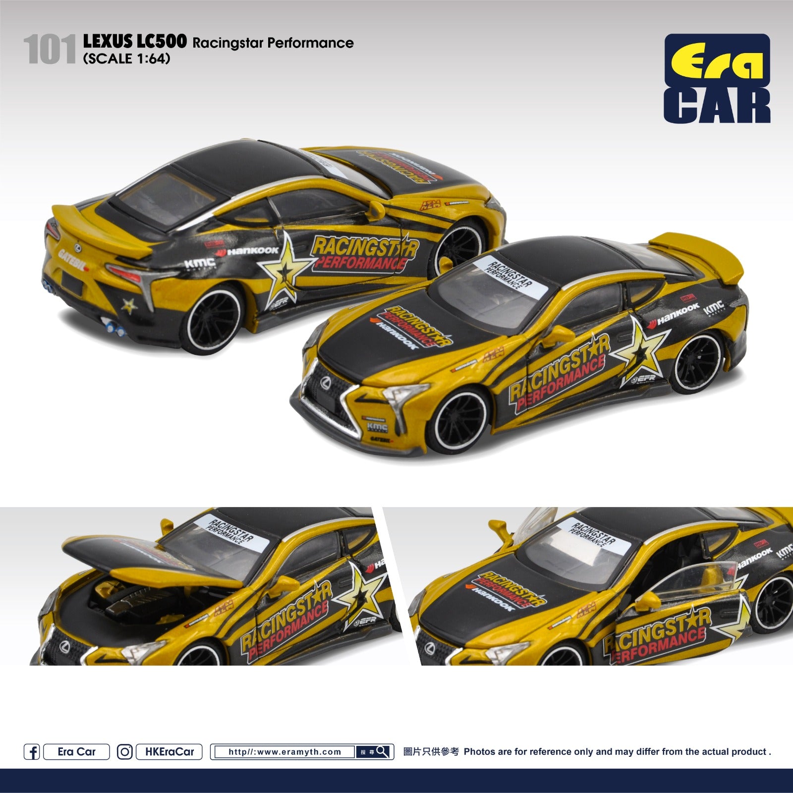 ERA Car #101 Lexus LC500 Racingstar Performance – Mobile Garage HK