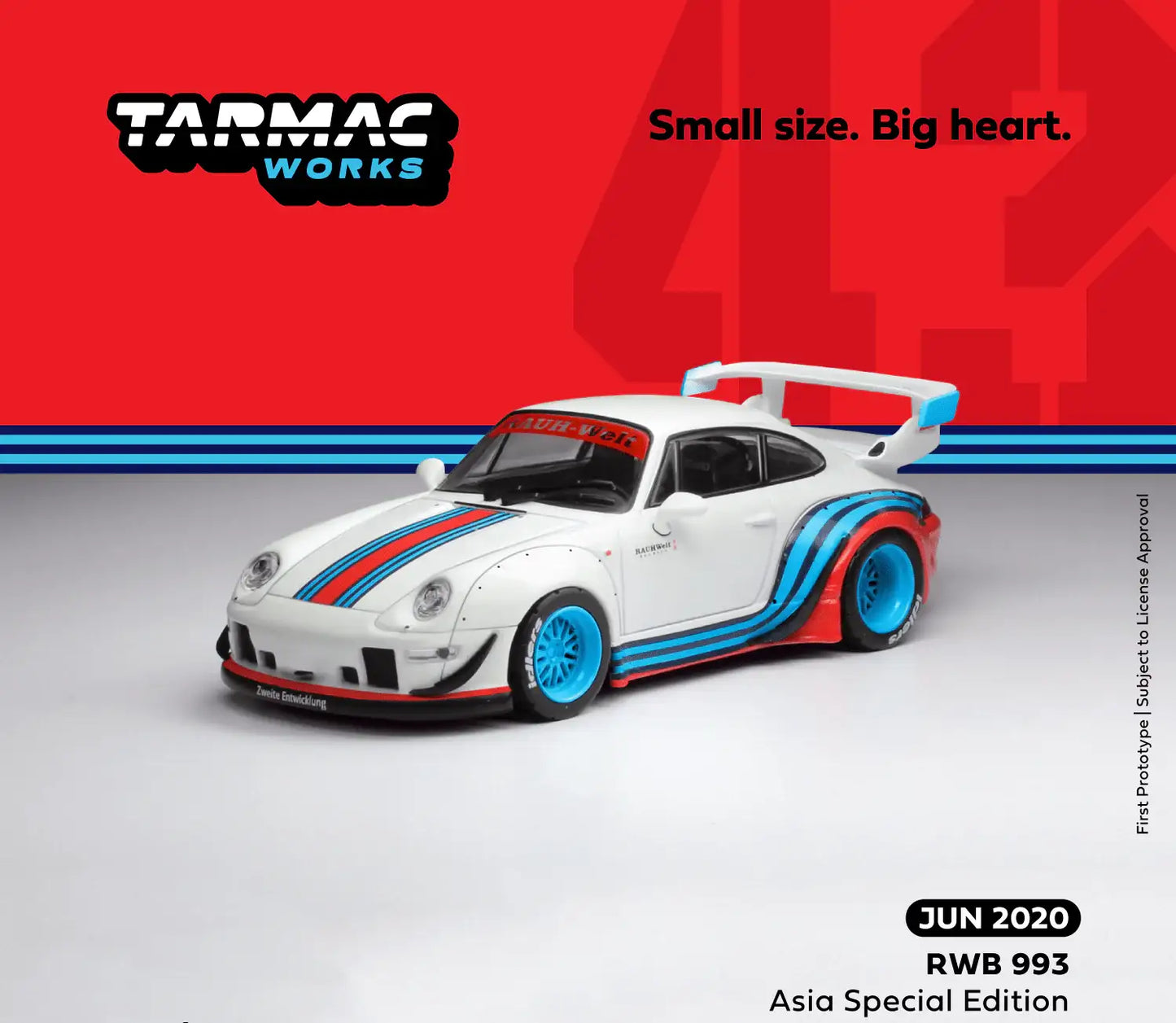 Tarmac Works 1:43 Scale Porsche 993 RWB Asia Special Edition