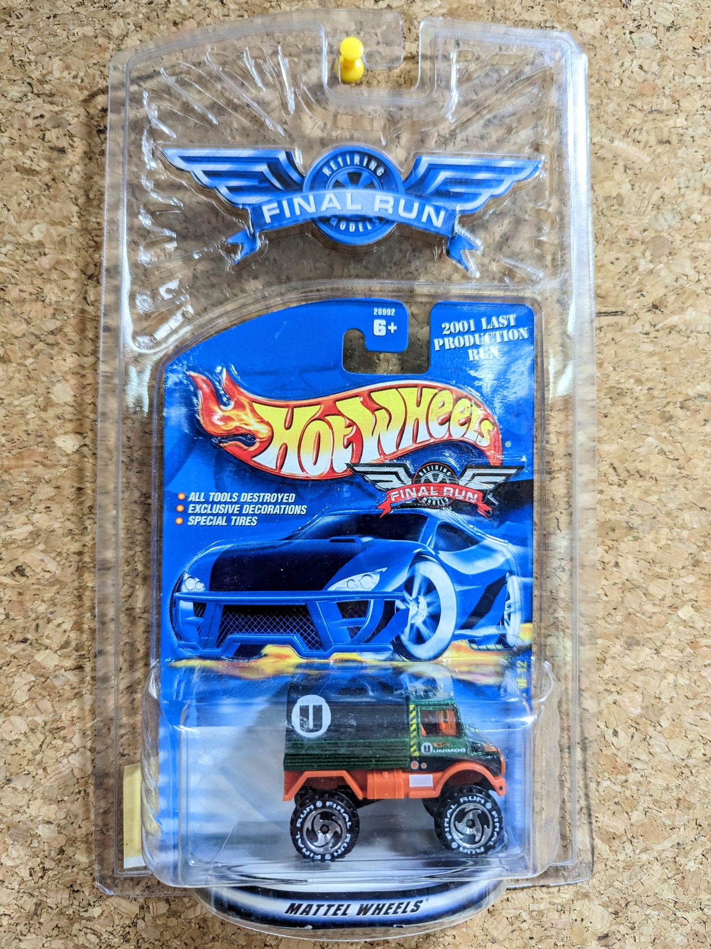 Hot Wheels 2001 Final Run Mercedes Benz Unimog