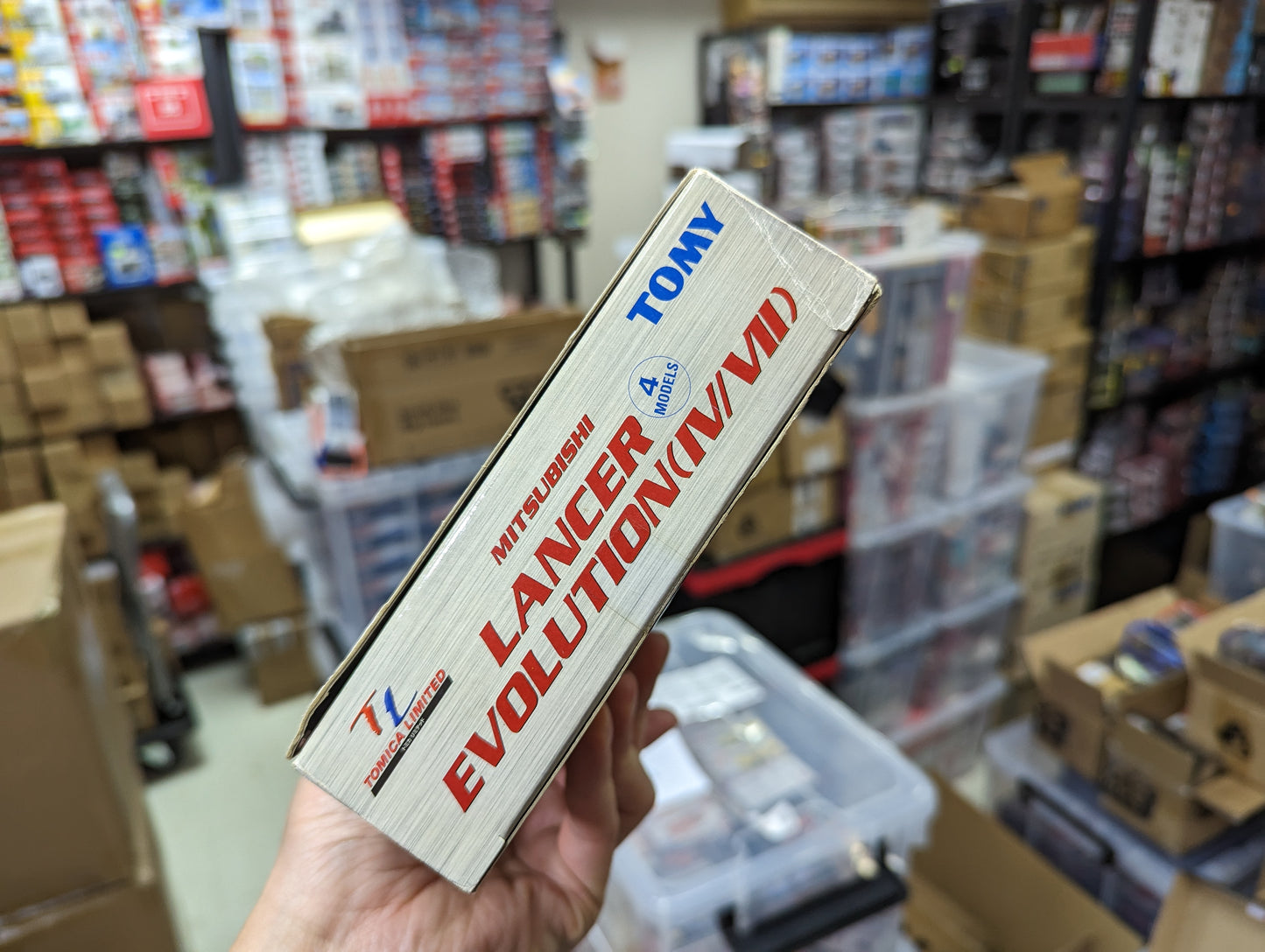 Tomica Limited Mitsubishi Lancer Evolution IV / VII Set of 4