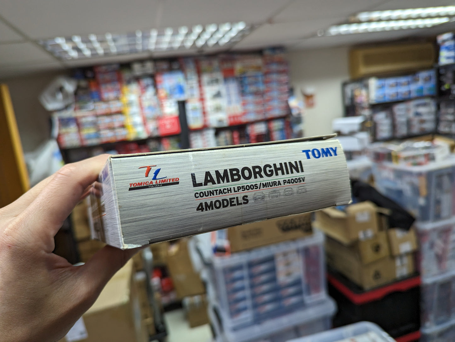 Tomica Limited Lamborghini Countach LP500s / Miura P400SV Set of 4
