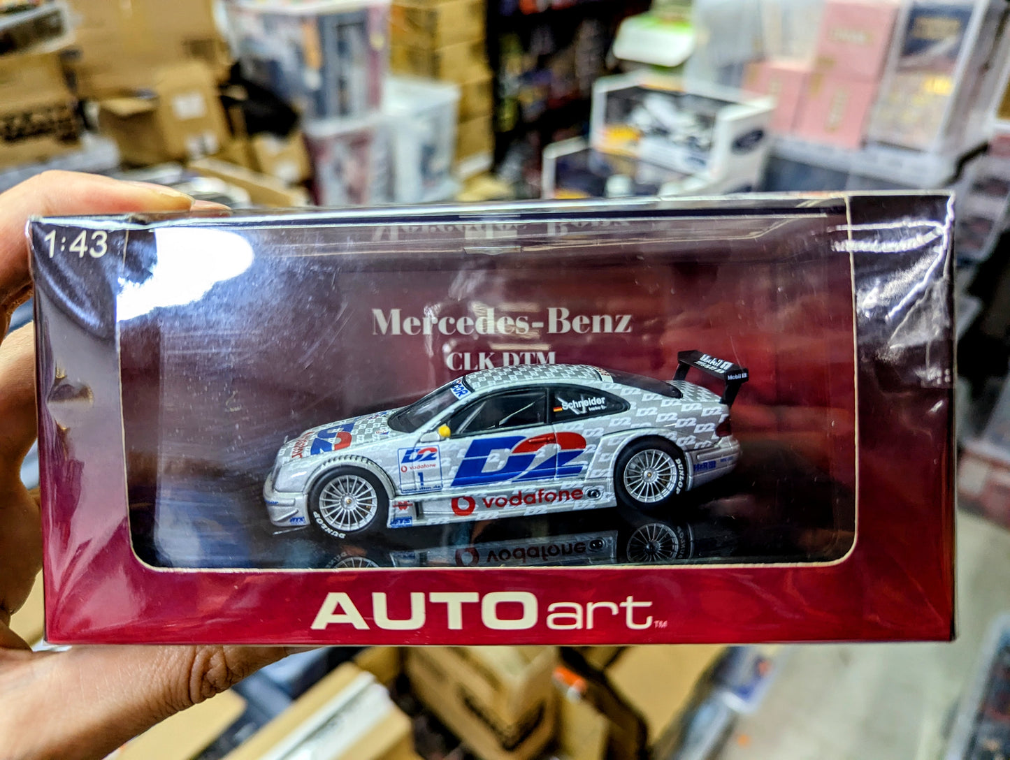 AutoArt 1:43 Scale Mercedes - Benz CLK DTM