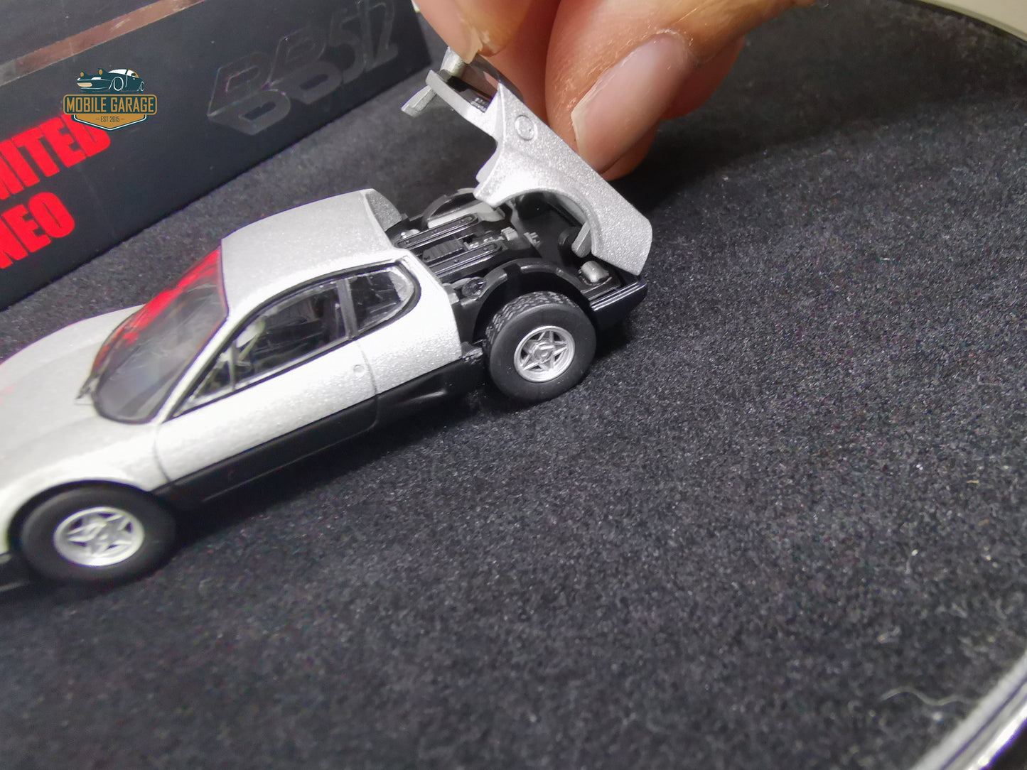 TomytecLimited Vintage Neo Ferrari 512BB 1:64 SCALE NEW IN BOX Takara Tomy