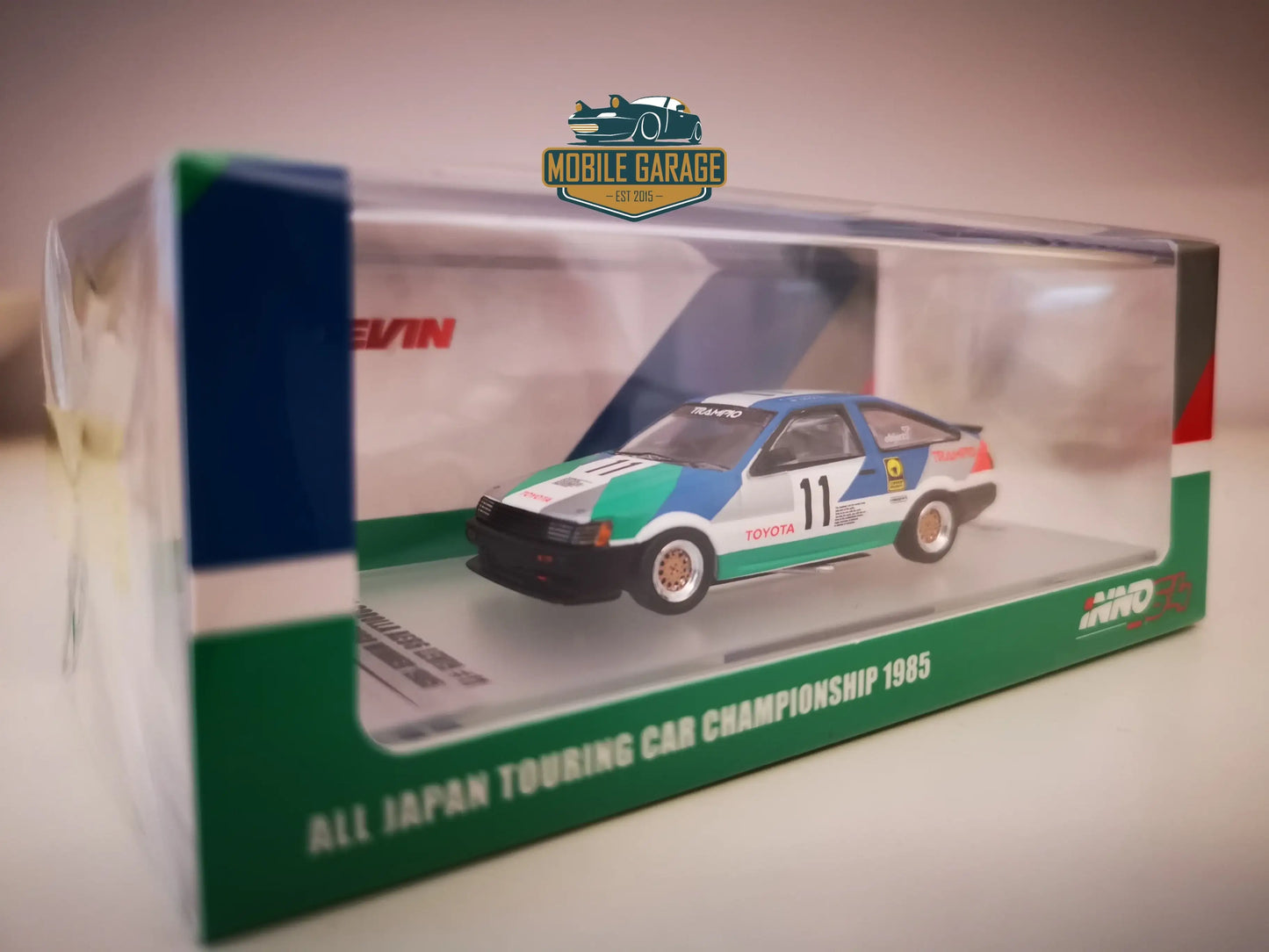 Inno64 Toyota Corolla AE86 All Japan Touring Car championship 1985 #11-Inno64--Mobile Garage HK