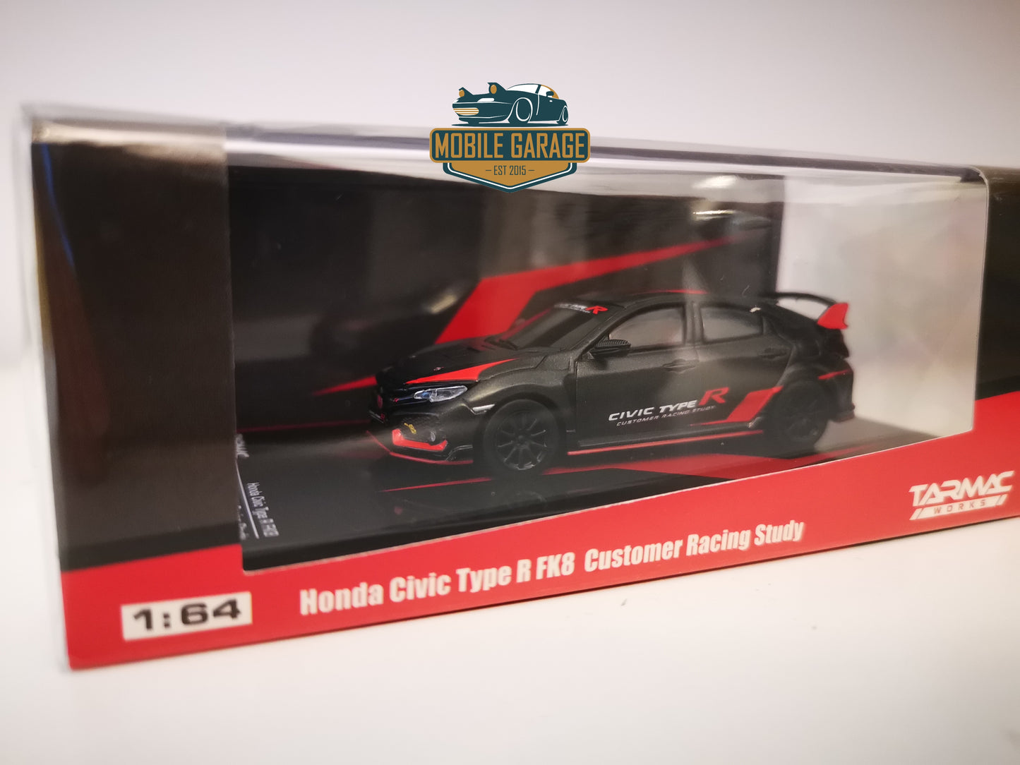 Tarmacworks Honda Civic FK8 TypeR Customer Racing Study 1:64 SCALE NEW IN Box