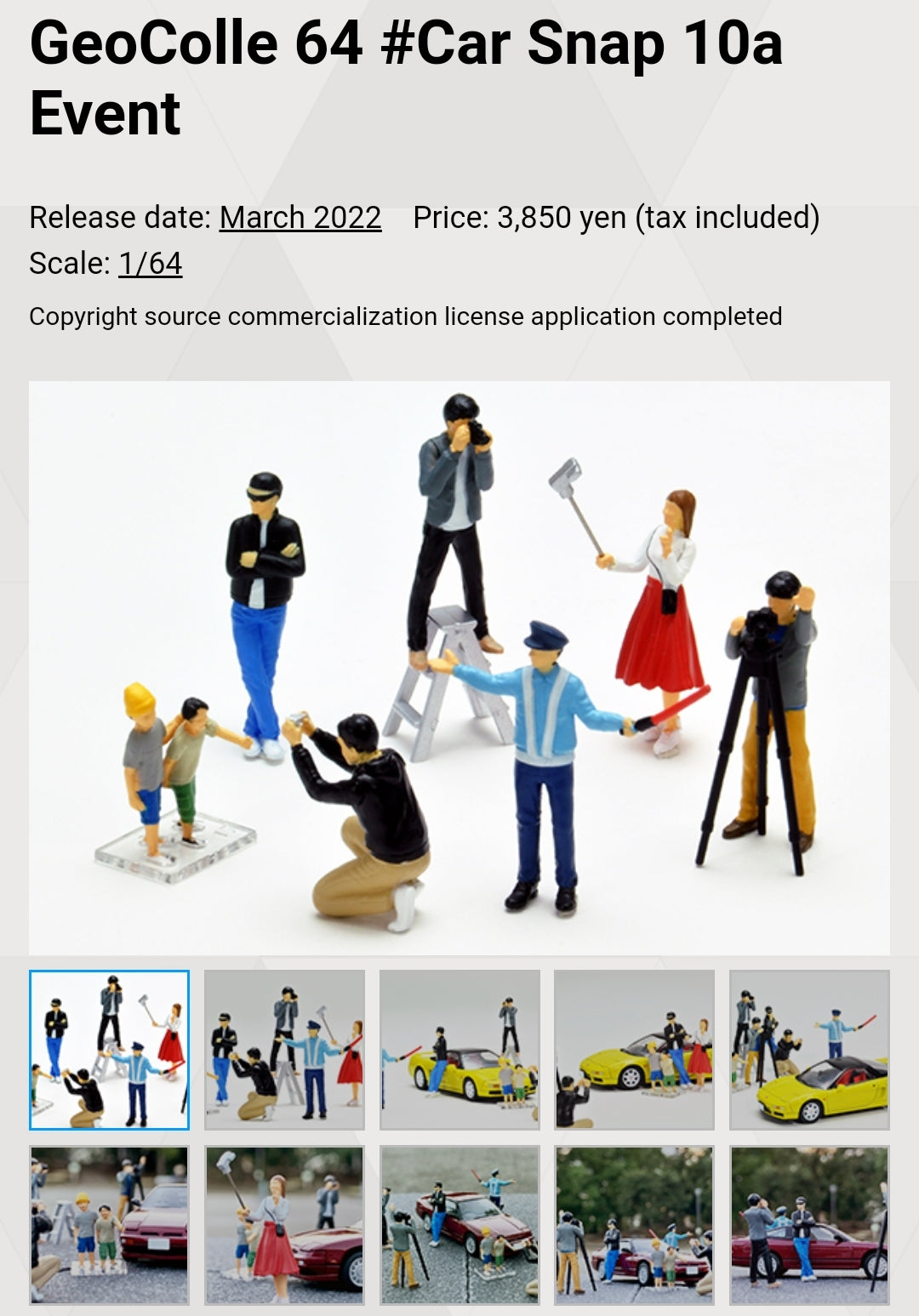 Tomica Limited Vintage Neo Diocolle 64 #Car Snap 10a Event Takara Tomy