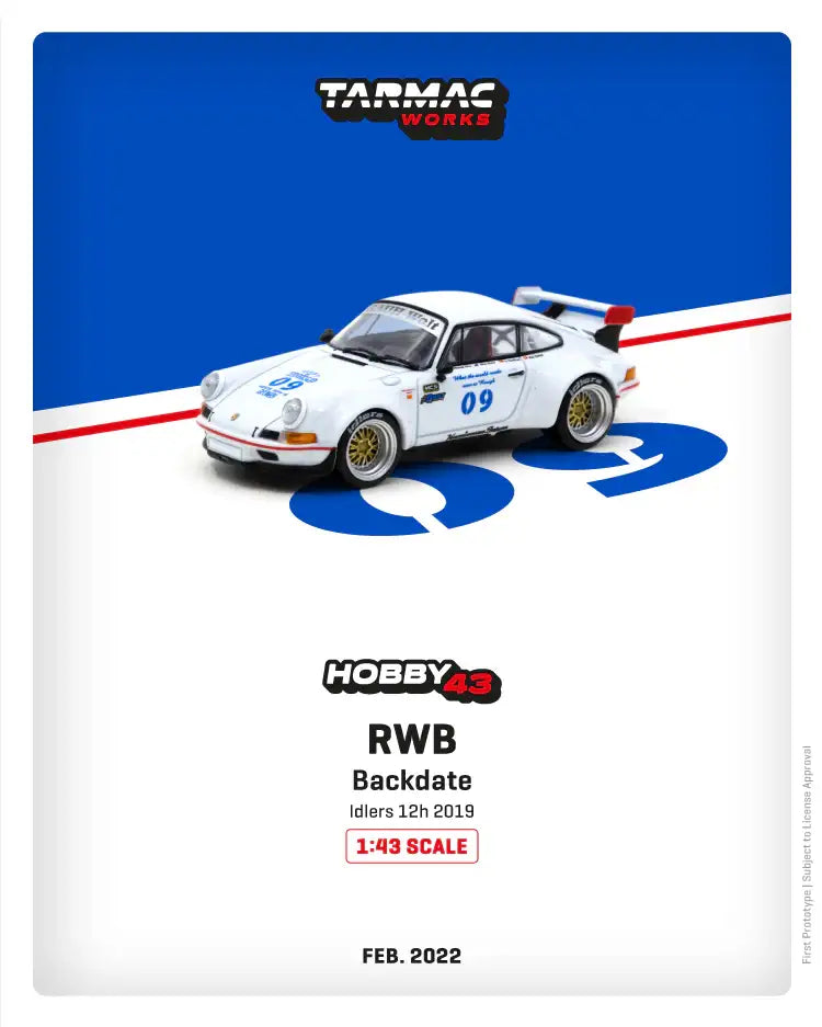 Tarmac Works 1:43 SCALE RWB 964 Backdate