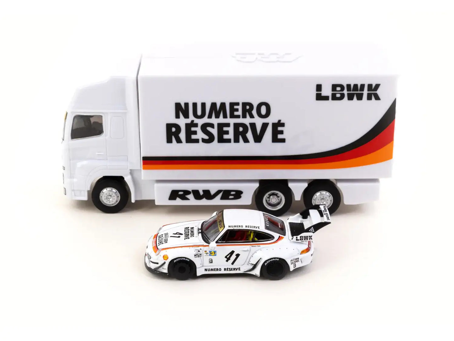 Tarmac Works Tarmac Works 1:64 #41 RWB 993 LBWK Special Edition Singapore Diecast Expo 2022