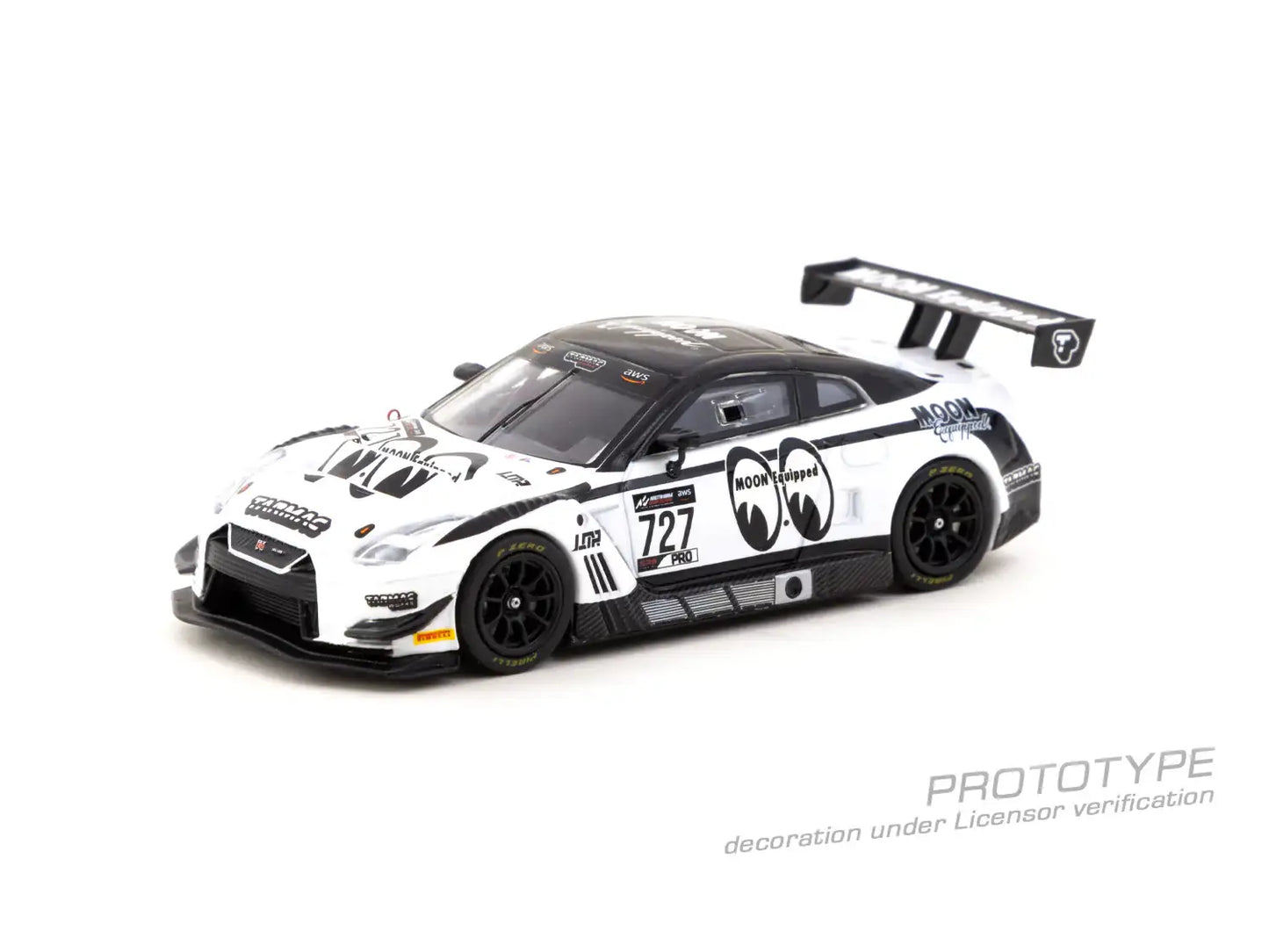 Tarmac Works 1/64 Nissan GT-R NISMO GT3 Legion of Racers 2022 Moon Equipped