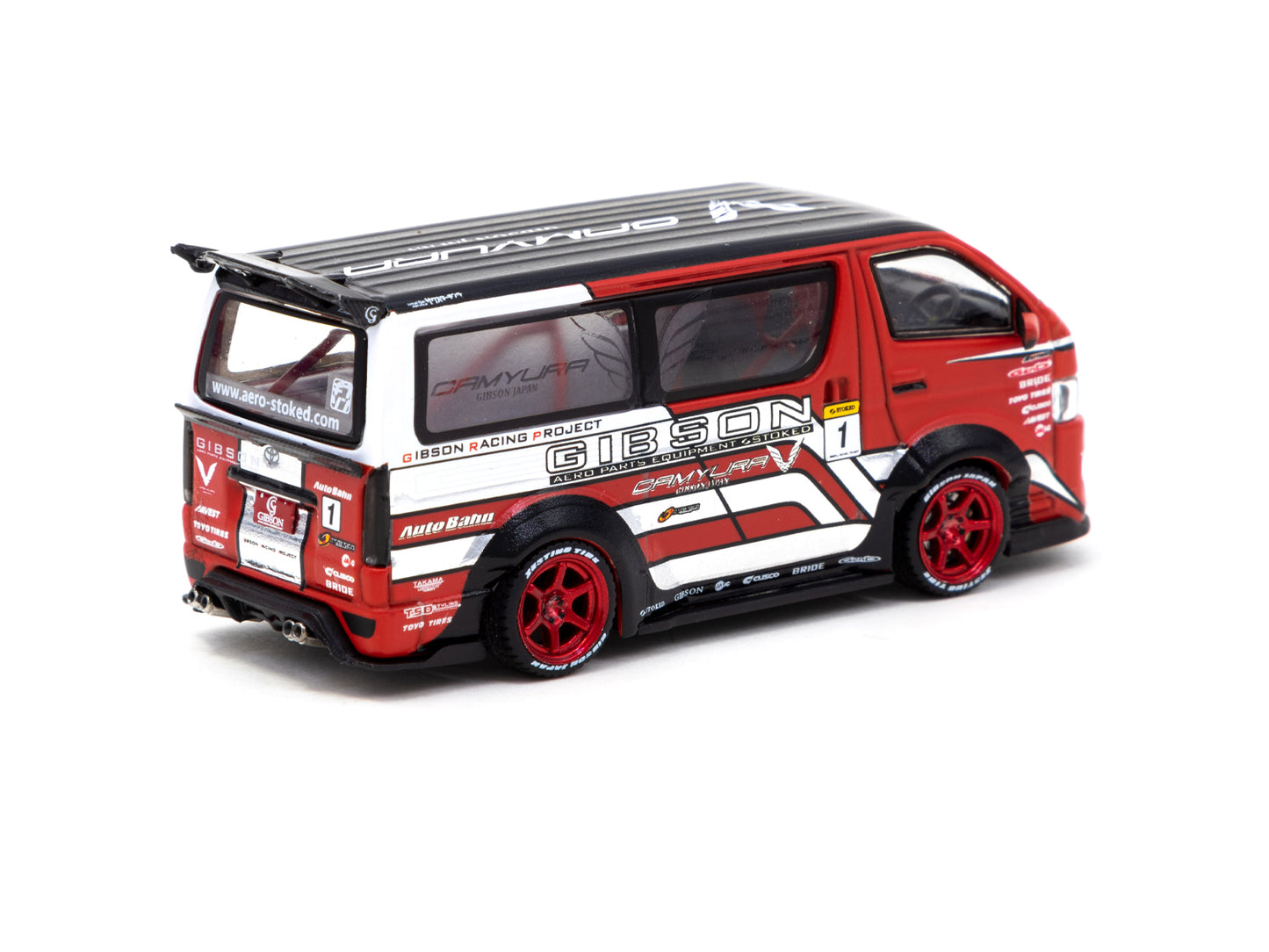 Tarmacworks Toy Car Salon 2021 Exclusive 1:64 Toyota Hiace Widebody Tarmacworks