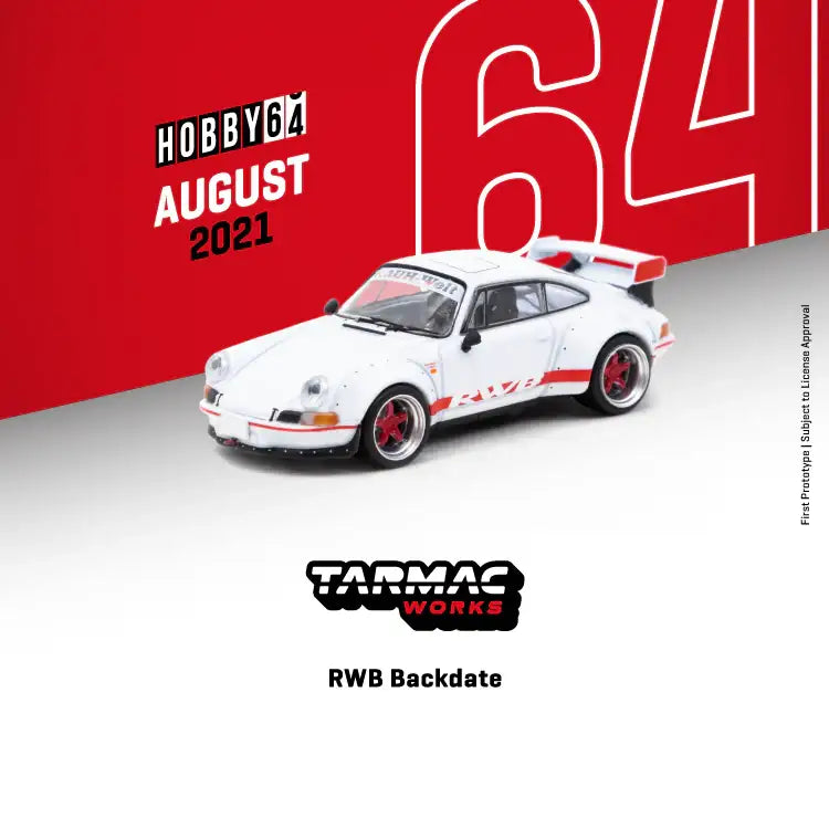 Tarmac Works 1:64 SCALE RWB 964 Backdate
