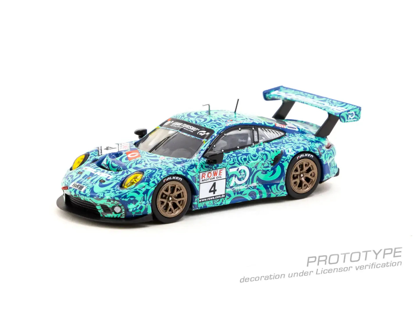 Tarmac Works Porsche 911 GT3 R VLN Endurance Racing Championship Nürburgring 2018 M. Ragginger / N. Tandy / L. Vanthoor