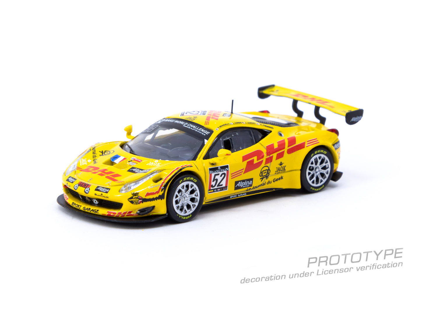Tarmac Works 1:64 Ferrari 458 Italia GT3 (2013) 24 Hours of Spa 2013 L. Gorinni / S. Lémeret / T. Prignaud / R. Brandela Tarmacworks