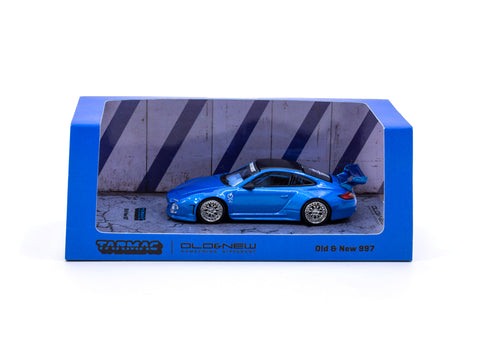Tarmac Works Old & New Porsche 997
Blue Tarmacworks