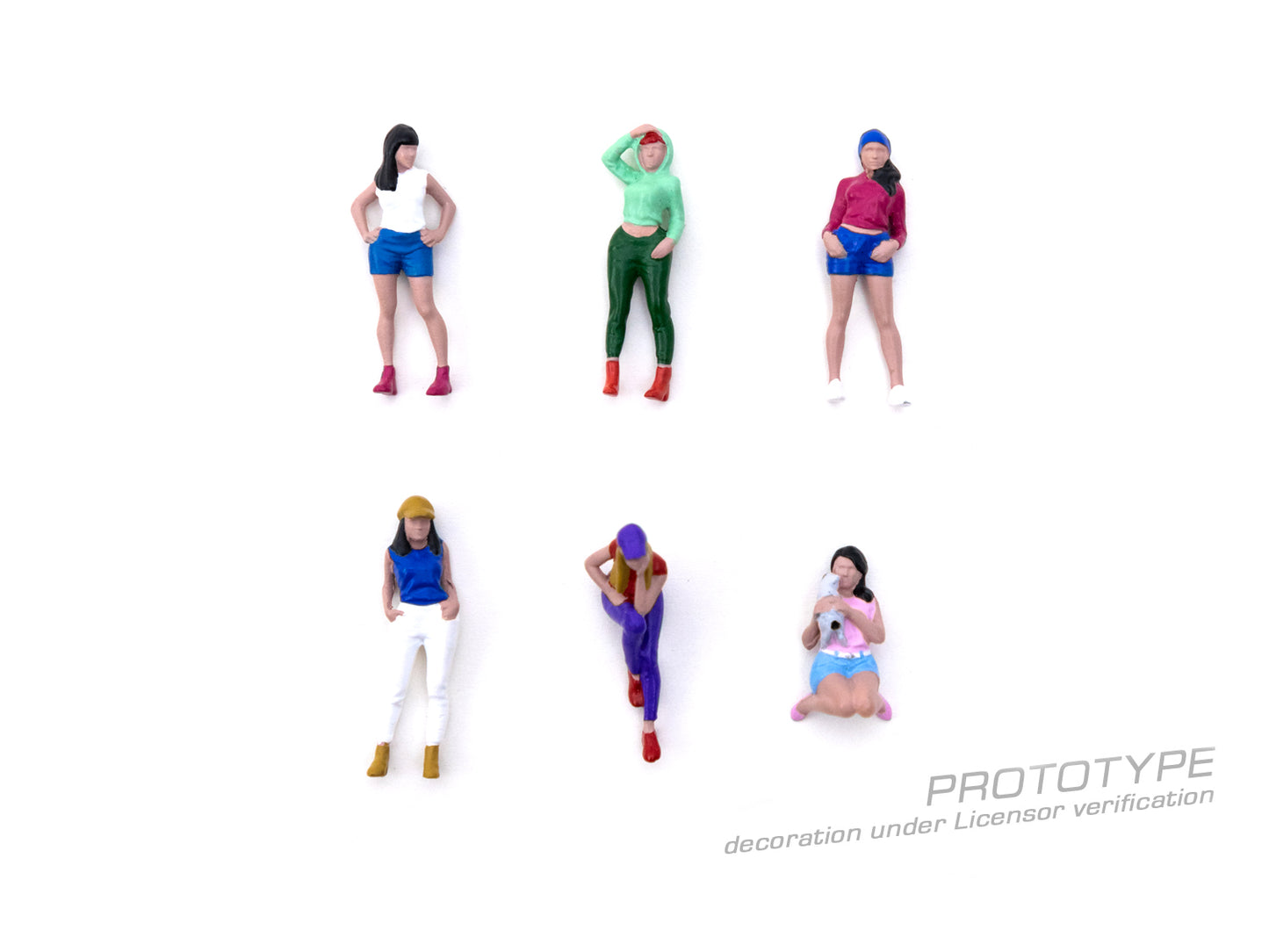 American Diorama 1:64 Figure Set - Girls Night Out