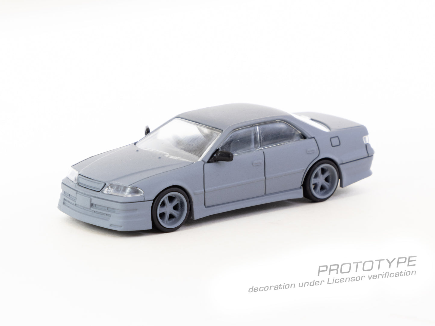 Tarmac Works x VERTEX Toyota Mark II JZX100 Dark Green Metallic