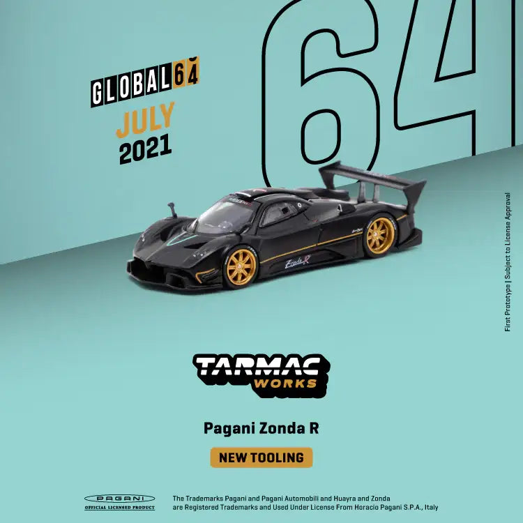 Tarmac Works Pagani Zonda R 1:64 Scale