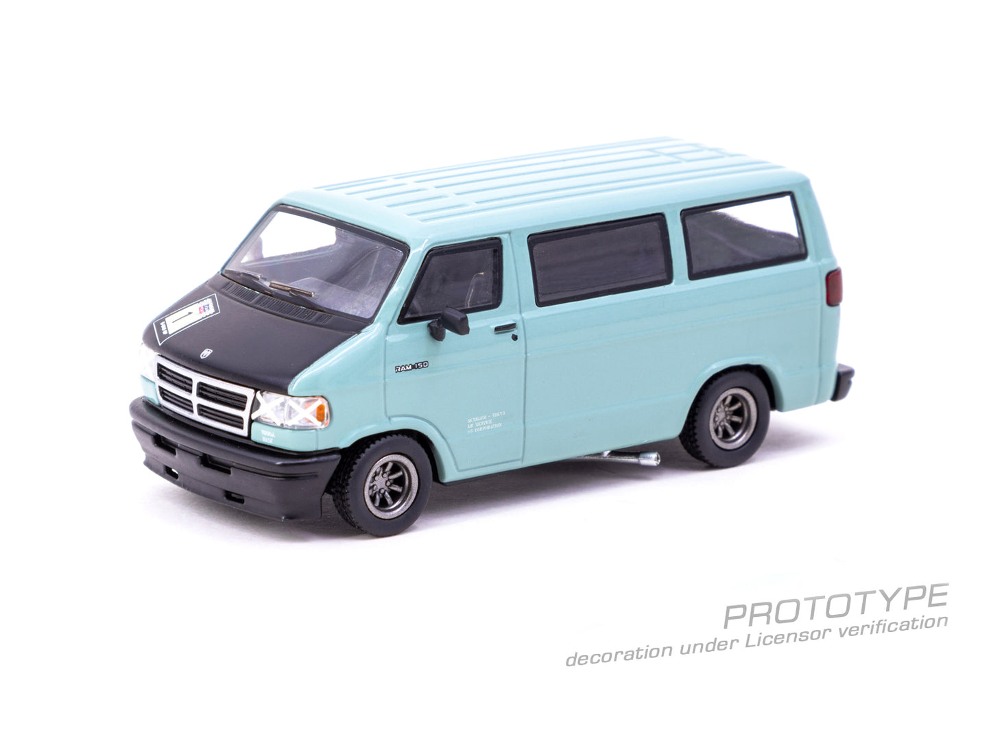 Tarmac works 1:64 Dodge Van Light Green Tarmacworks