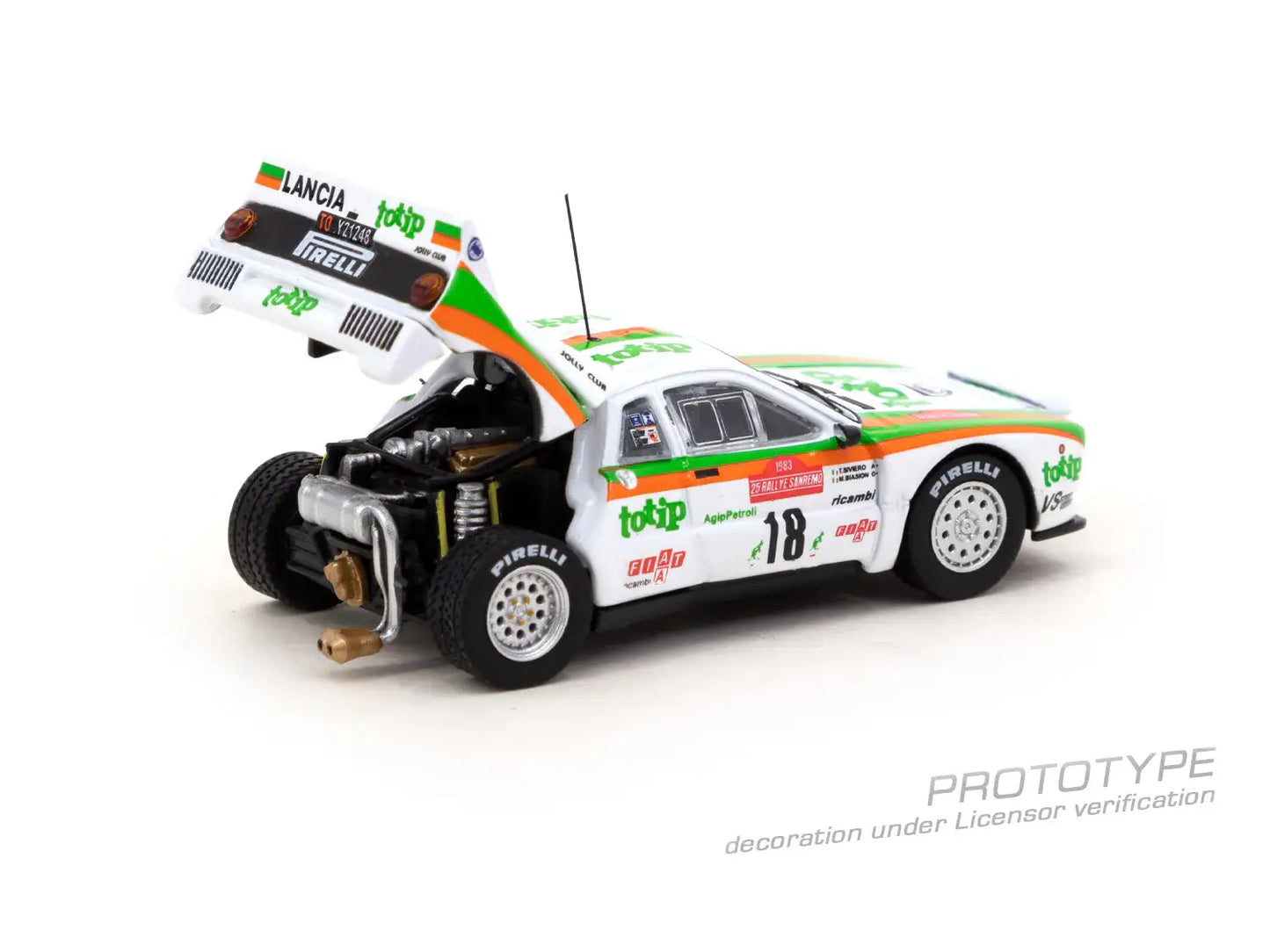 Tarmac Works Lancia 037 Rally Rallye Sanremo 1983 M. Biasion / T. Siviero