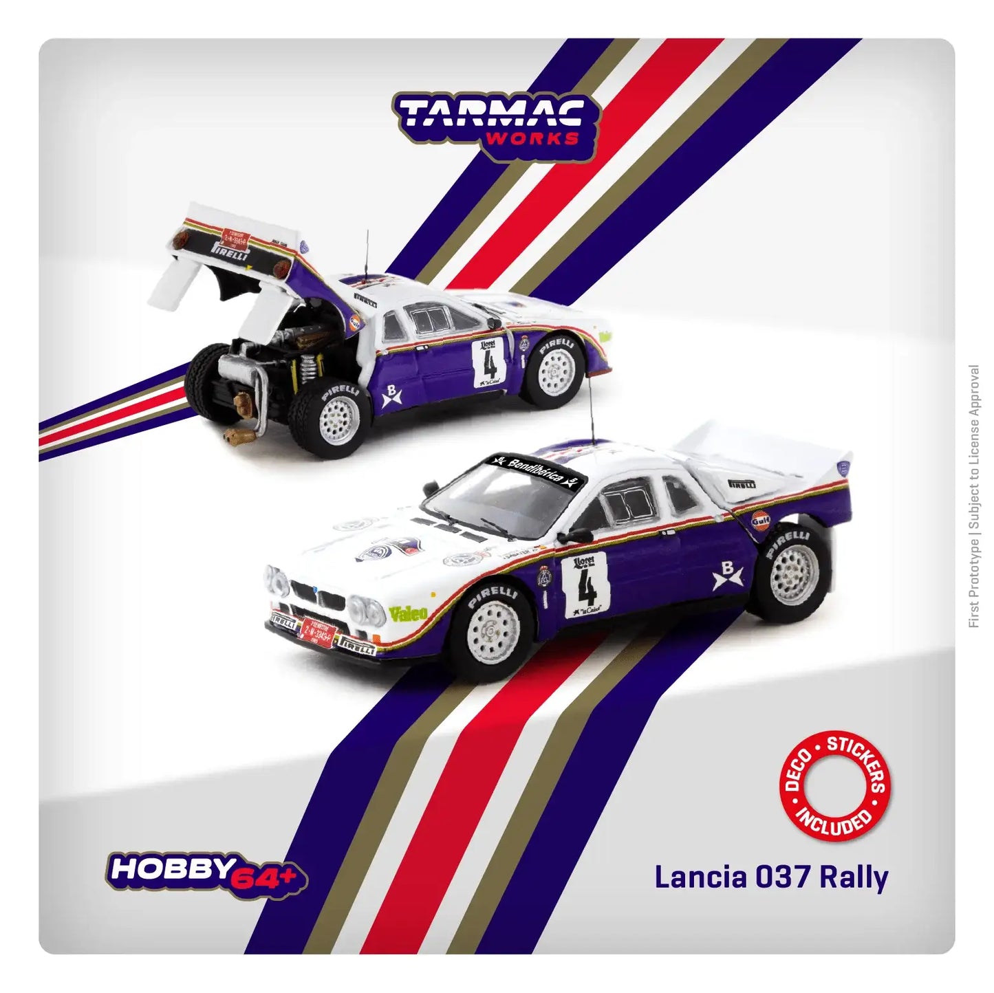 Tarmac Works Lancia 037 Rally Rally Costa Brava 1985 S. Servià / J. Sabater
