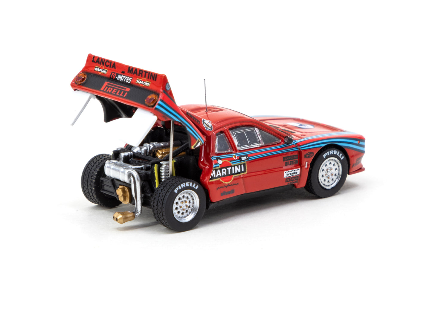 Tarmac Works Lancia 037 Test Car Hong Kong Exclusive Tarmacworks