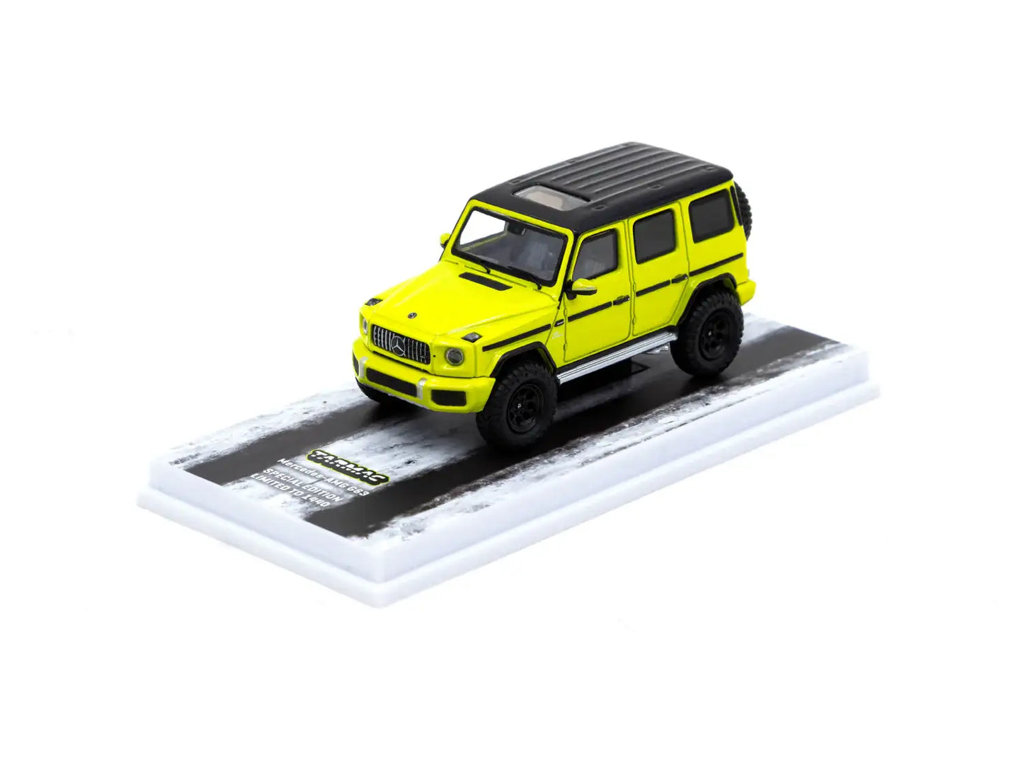 Tarmac Works 1:64 Scale Mercedes-AMG G63 ELECTRIC BEAM/YELLOW *** Special Edition ***