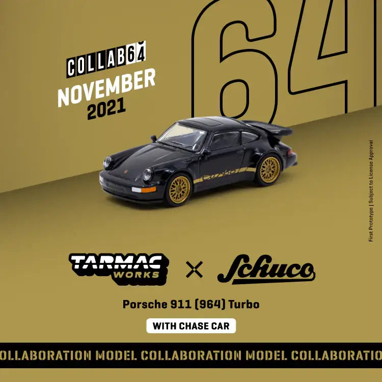 Tarmac Works X Schuco Porsche 911 (964)