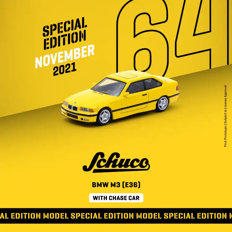 Tarmac Works x Schuco BMW M3 E36