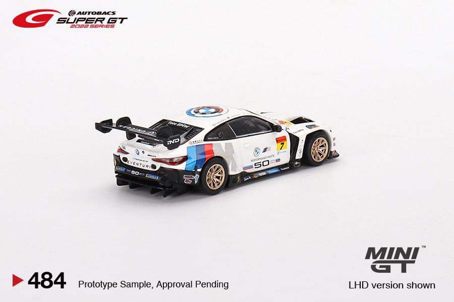 MINI GT #484 Japan Exclusive Autobacs Super GT 2022 Series BMW M4 GT3
