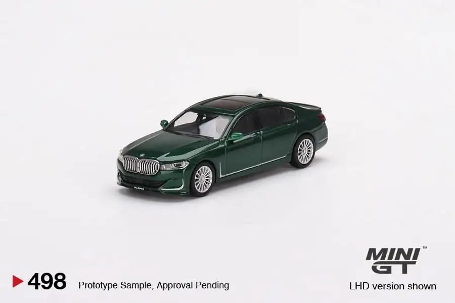 Mini GT Mini GT #498 BMW Alpina B7 xDrive Alpina Green Metallic