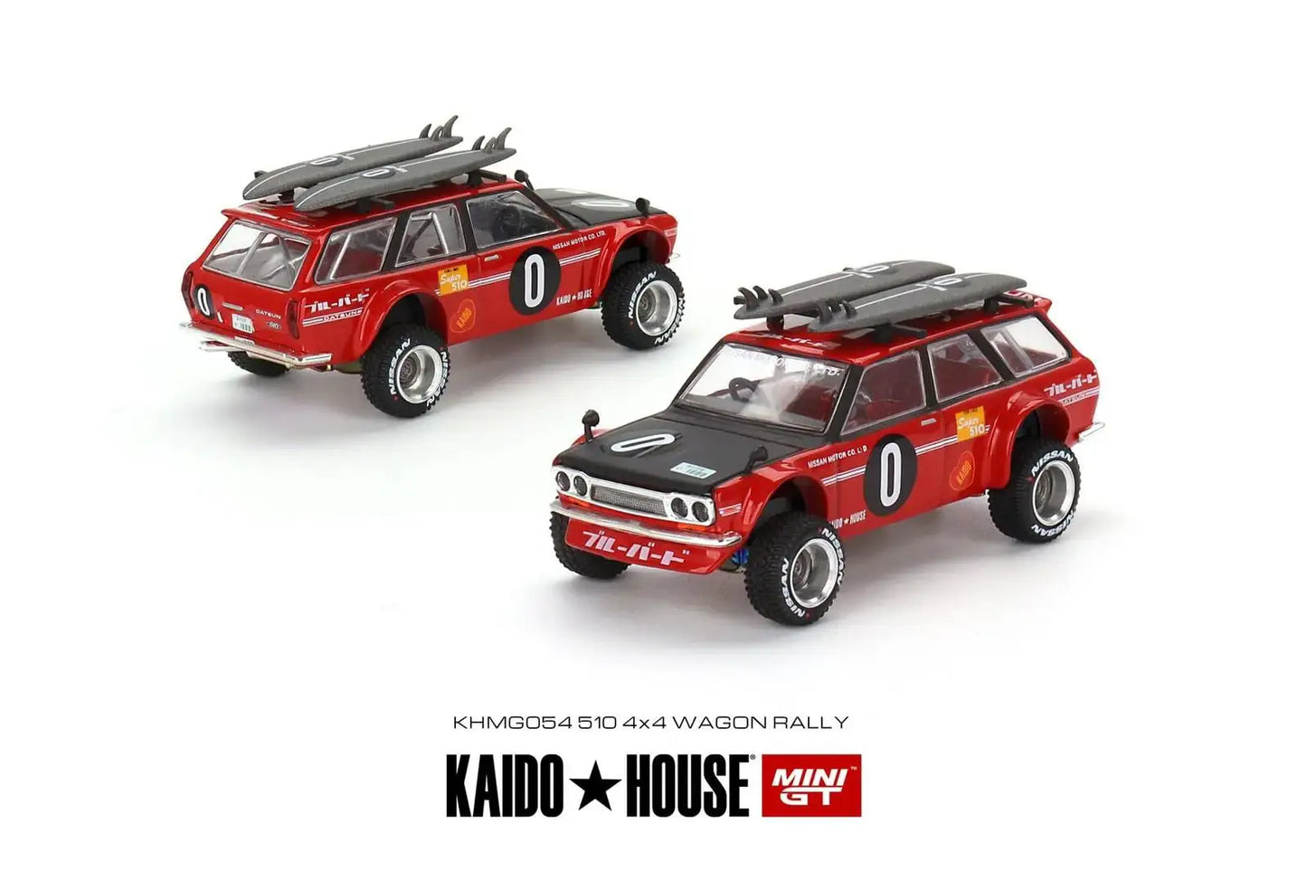 Mini GT Mini GT x Kaido House #54 Datsun 510 4X4 Wagon