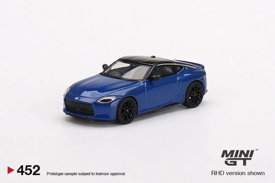 Mini GT Mini GT #452 Nissan Fairlady Z Version ST 2023 Seiran Blue 1:64 scale