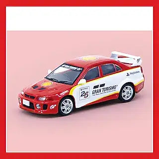 Tarmac Works x Hong Kong Shell Exclusive JDM Toyota Supra Mitsubishi Lancer Evolution V GSR’98