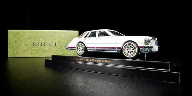 Hot Wheels x Gucci Cadillac Seville replica