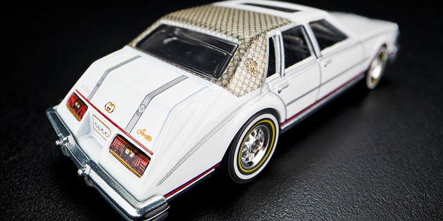 Hot Wheels x Gucci Cadillac Seville replica