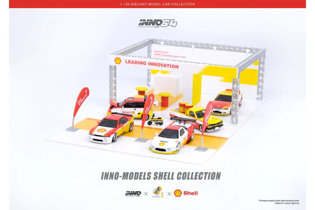 Inno64 "SHELL" KIOSK Set Diorama