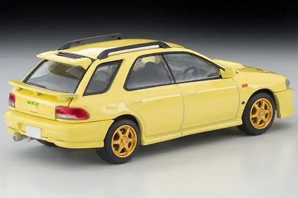 Tomica Limited Vintage Neo LV-N274b Subaru Impreza Pure Sports Wagon WRX STi Ver.VI (Yellow) 99 year model