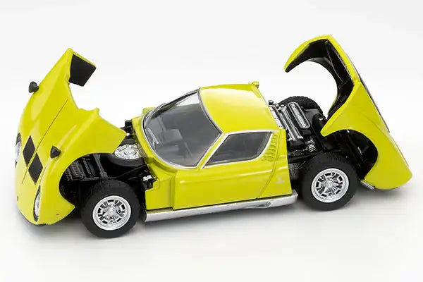 Tomica Limited Vintage Neo LV-N Lamborghini Miura S (Yellowish Green)