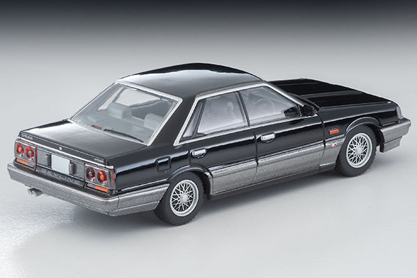 Tomica Limited Vintage Neo LV-N282b NISSAN SKYLINE 4 DOOR HT GTS TWINCAM 24V (BLACK/SILVER) 1986