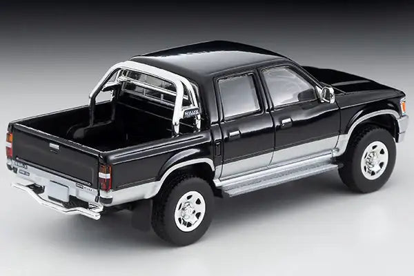 Tomica Limited Vintage Neo LV-N255c TOYOTA HILUX 4WD PICKUP DOUBLE CAB SSR-X OPTIONS (BLACK/SILVER) 95