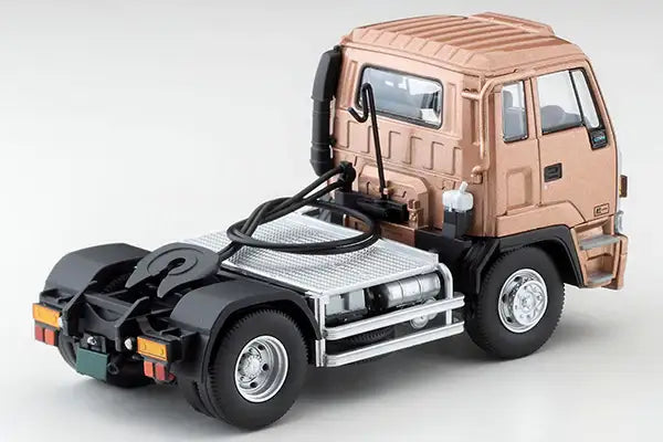 Tomica Limited Vintage Neo LV-N225c Isuzu 810EX Car Transporter (Antico ASZ022 Vehicle Transport Trailer) (Brown)