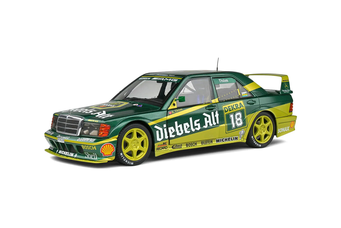 Solido Solido 1:18 scale MERCEDES-BENZ 190 (W201) EVO II – DTM – 1992 – #18 K.THIM