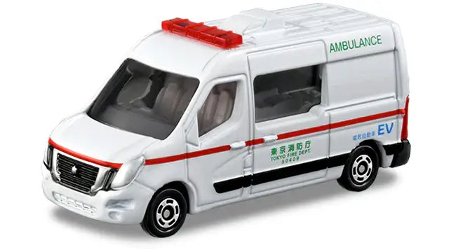 Takara Tomy Tomica #44 Nissan NV400 EV Ambulance