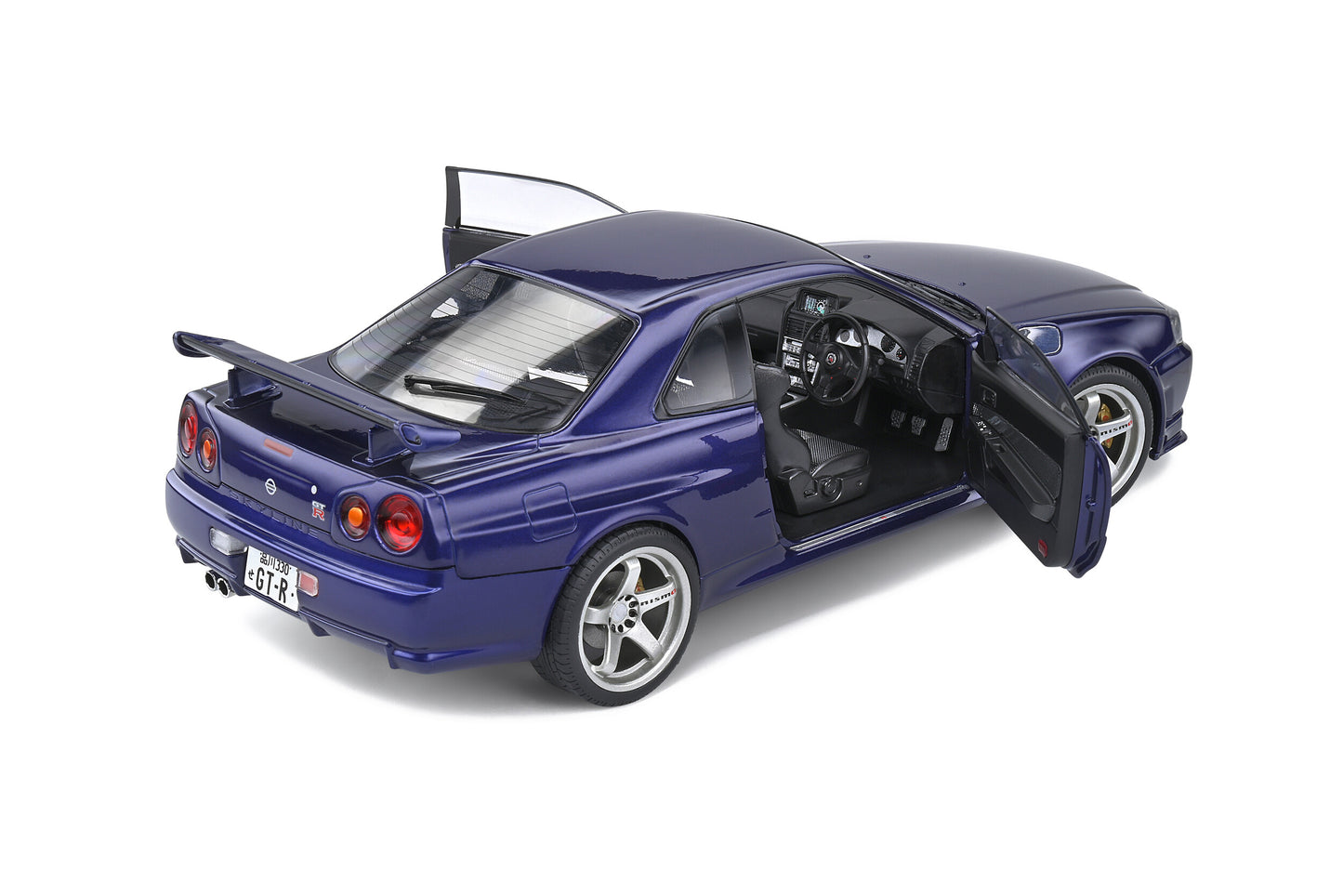 Solido 1:18 scale NISSAN SKYLINE (R34) GT-R – MIDNIGHT PURPLE – 1999 Solido