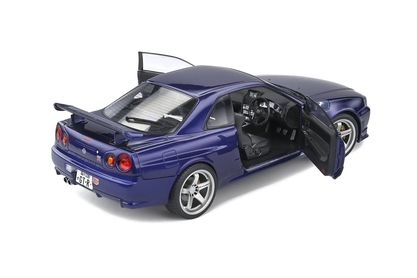 Solido 1:18 scale NISSAN SKYLINE (R34) GT-R – MIDNIGHT PURPLE – 1999
