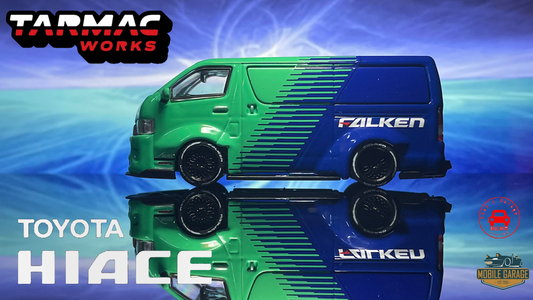 Chan's Garage-Mobile Garage HK-ChanCalvin-1/64-1:64 diecast-falken-hiace-Liberty Walk-tarmac works-toyota-車評-香港
