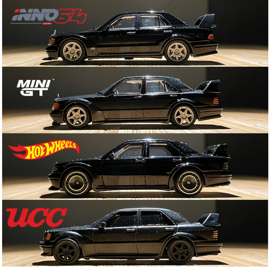 Chan's Garage-Mobile Garage HK-ChanCalvin-1/64-190E-1:64 diecast-Benz-Hot Wheels-Mercedes Benz-minigt-Tomytec-平治-模型車-車評-香港